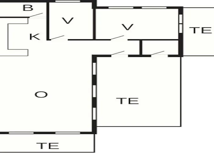 Casa de Férias 5 Person In Lokken-by Traum *